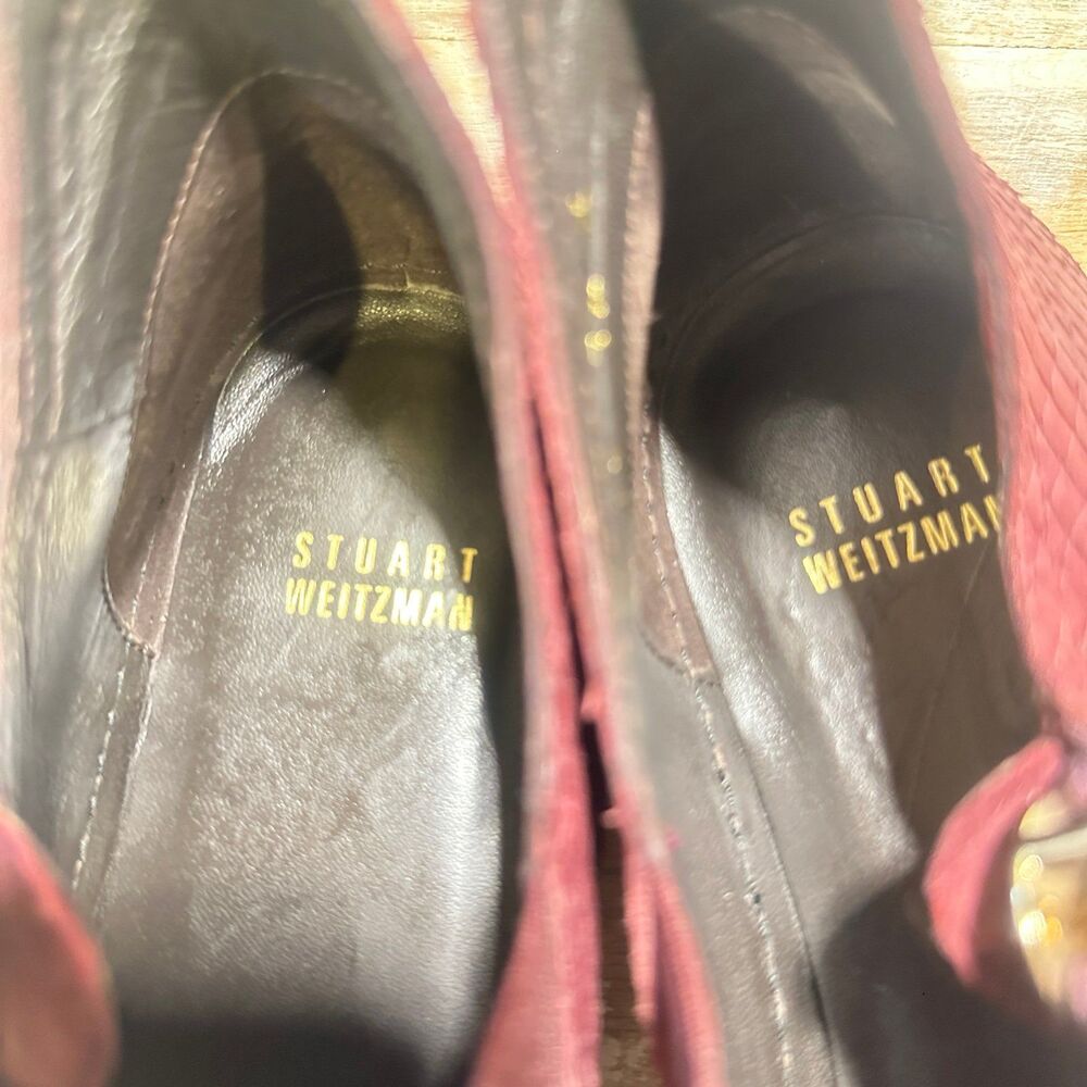 Stuart Weitzmam Leather Flats Size 7.5 - Picture 11 of 11